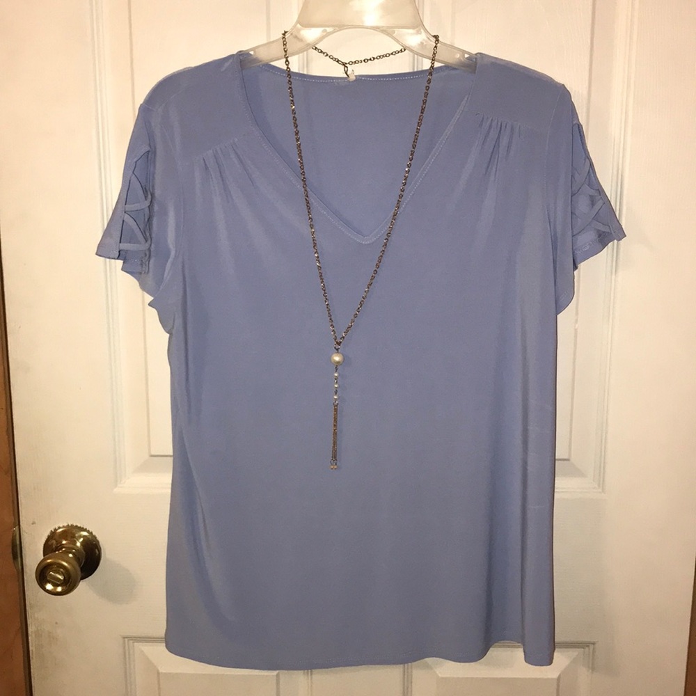 Light Blue Blouse